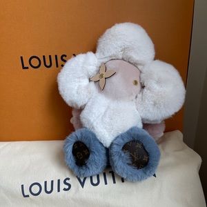 NEW⭐️Louis Vivienne Monogram/Fur Doudou Vivienne Plush Doll: ULTRA RARE!